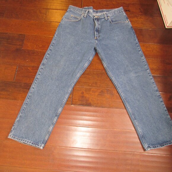 Wrangler Jeans Men Size 38 X 30 Blue Authentic Western  Denim Comfort 9760/DR Go - Picture 3 of 13